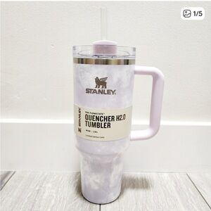 Stanley Adventure 40oz Stainless Steel Quencher Travel Tumbler Wisteria Tie Dye